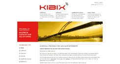 Desktop Screenshot of kibix.de